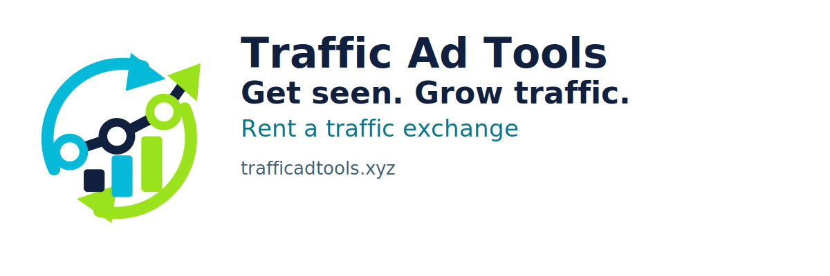 Traffic Ad Tools — Get seen. Grow traffic. Rent a traffic exchange.