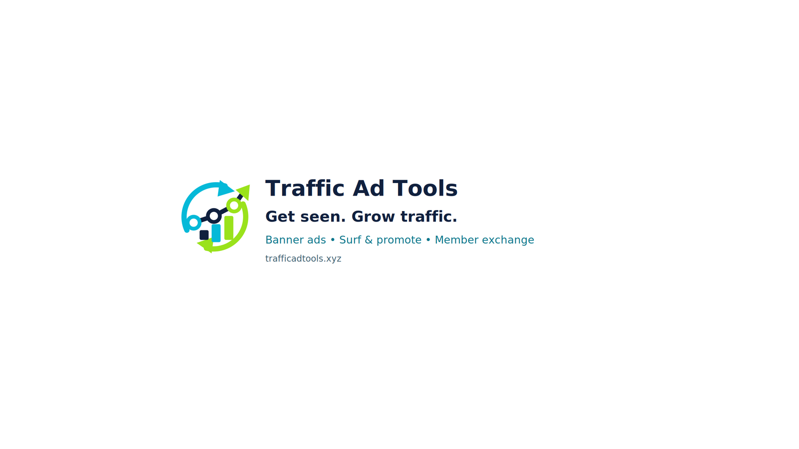 Traffic Ad Tools — Get seen. Grow traffic. Banner advertising, surf & promote.